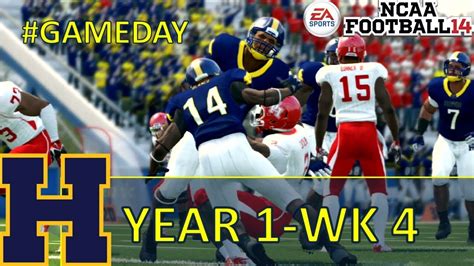 NCAA Football 14 Team Builder Highland Scotties Dynasty EP 4 Wk