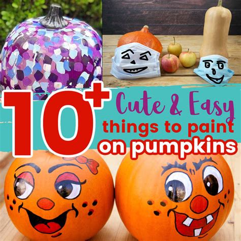 Easy Painted Pumpkin Ideas