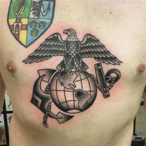 75 Cool USMC Tattoos Meaning Policy And Designs 2019