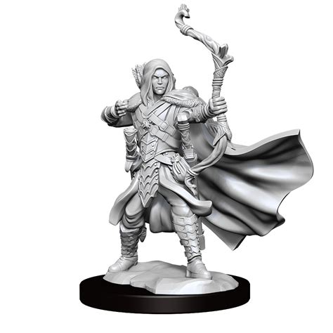 Dungeons & Dragons Frameworks Unpainted Miniatures: Elf Ranger (Male ...