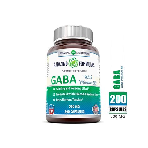 Gaba Cido Gamma Aminobutirico Mis Vitaminas