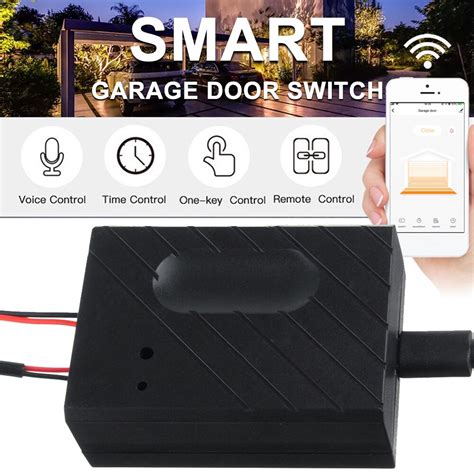 Dc V A Smart Wifi Switch Controle De Voz Remoto Para Abridor De Porta