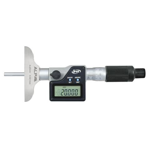 Micromètre de profondeur BA090 series Alpa Metrology numérique