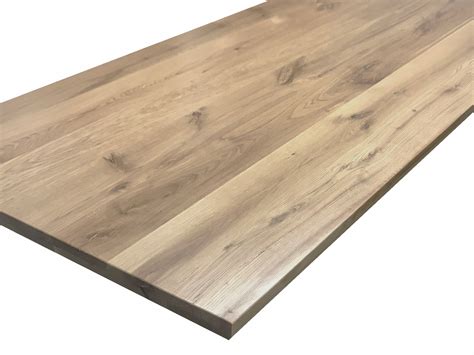 Blat dębowy lity RUSTIC 90 x 180 cm BD Cena Opinie Stoły