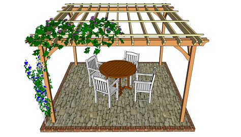 10x10 Pergola Plans | MyOutdoorPlans | Free Woodworking Plans and ...