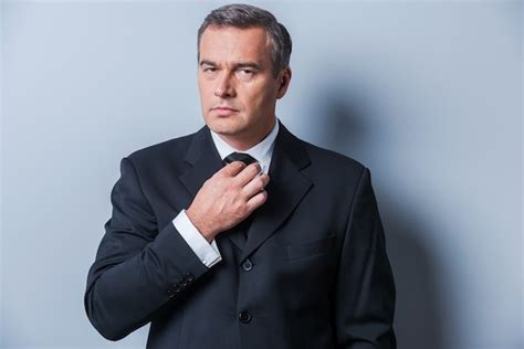 Premium Photo Making Business Look Good Confident Mature Man In Formalwear Adjusting His