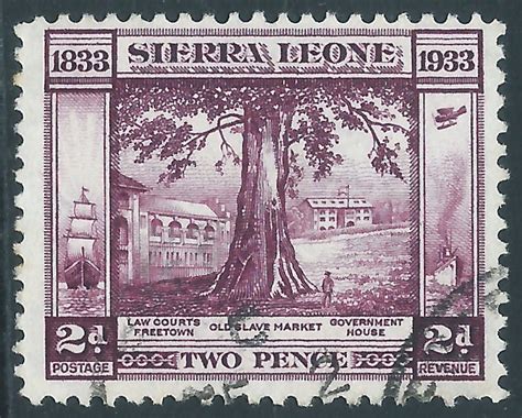 Sierra Leone Sc D Used Africa Sierra Leone General Issue