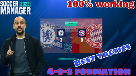 Soccer Manager Best Tactics And Formation To Use Works