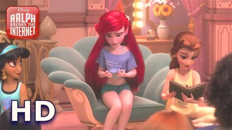 Ralph Breaks The Internet Disney Princesses Scene Hd Youtube