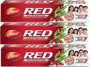 Dabur Red Toothpaste X G Packs Toothpaste Buy Baby Care