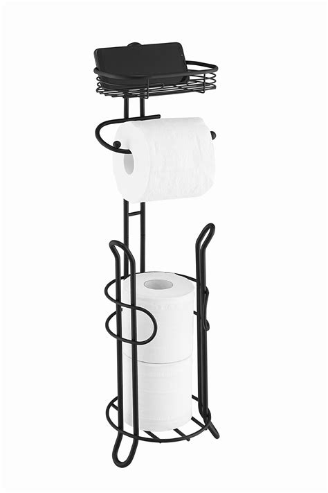 Sunnypoint Bathroom Toilet Tissue Paper Roll Storage Holder With