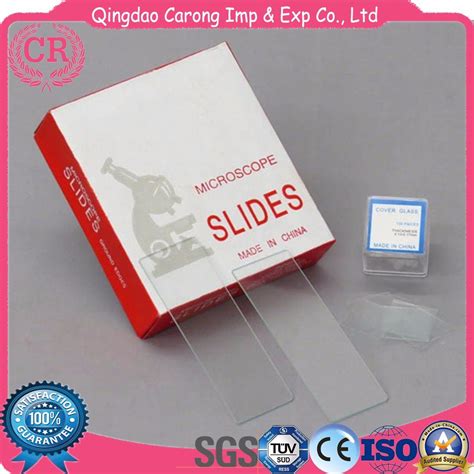 Lab Disposable Microscope Slides Cover Glass 7101 China Microscope