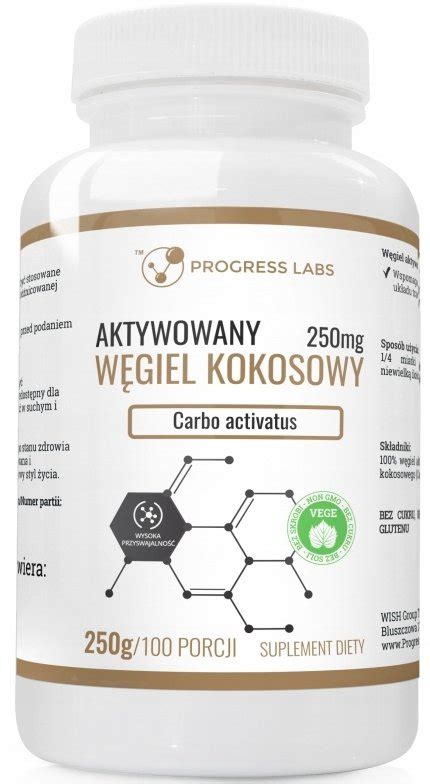 Progress Labs Aktywowany W Giel Kokosowy G Sklep Empik