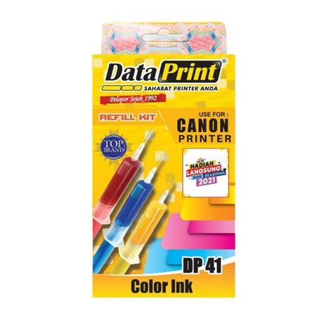 Jual Tinta DATAPRINT DATA PRINT COLOR Warna Tinta Refil Isi Ulang