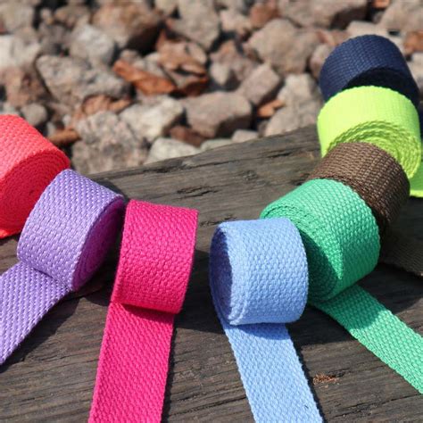 Mm Thickness Cotton Strap Webbing Polyester Webbing Etsy