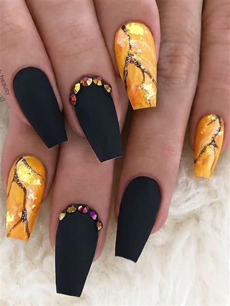 50 Most Beautiful Black Nails For Every Occasion Matte Nails