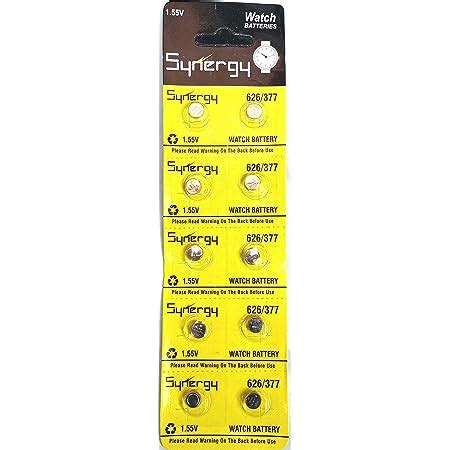 Dreamy Synergy Watch Batteries 621 364 LR621 SR621SW 1 55V Batteries