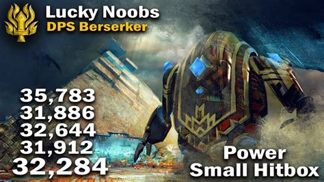 Lucky Noobs LN Power DPS Berserker Rotation LN Settings YouTube