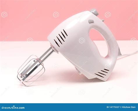 Electric Hand Mixer Stock Image Image Of Stirrer Electric 14775537