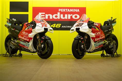 MotoGP Tim VR46 Perkenalkan Livery Khusus GP Indonesia Serba Merah