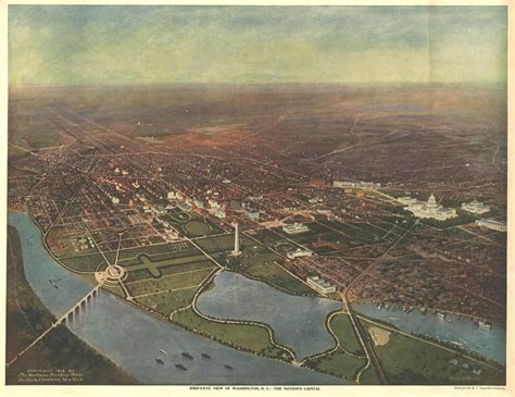 Historic Map - Washington, DC - 1916 | World Maps Online