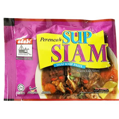 ADABI PERENCAH SUP SIAM 40G Shopee Malaysia