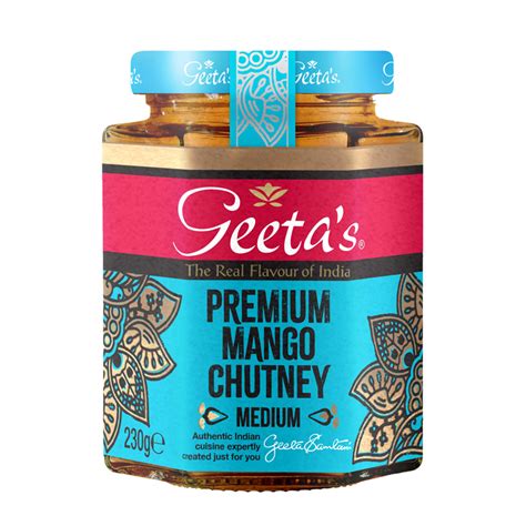 Geetas Premium Mango Chutney Oz G Bwi