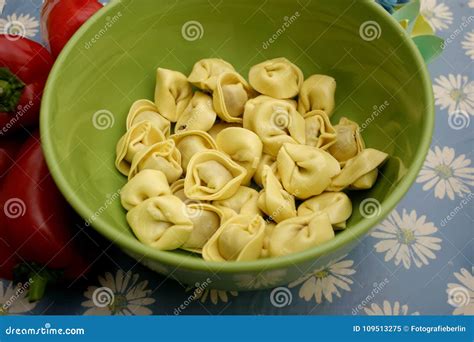 Uncooked Italian Tortellini Stock Image Image Of Food Noodles 109513275