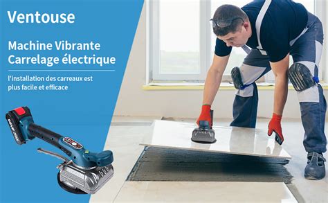 Machine Vibrante Carrelage électrique Tile Vibrator de Carreleur