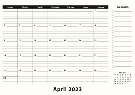 April Monthly Business Desk Pad Calendar Vector Art At