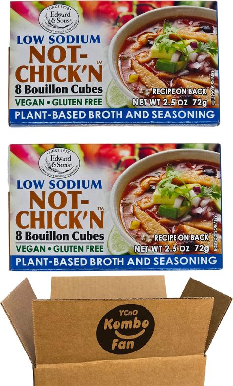 Edward And Son S Vegan Chicken Beef Vegetable Bouillon Cubes Vegan Broth Cubes