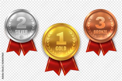 Medals Collection And Trophies Royalty Free Vector Image 42 OFF