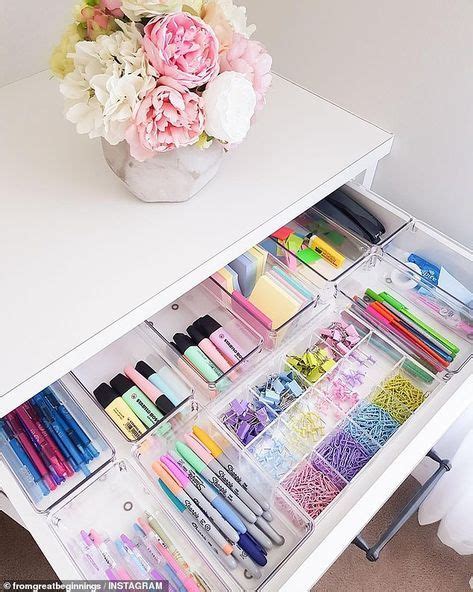 Ideas For Art Drawer Organization Craft Closet Organization Room