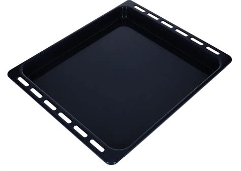 LUTH Premium Profi Parts Plaque de cuisson émaillée 445 x 375 x 40 mm