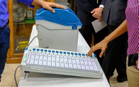 What Is An EVM Advantages Use An Electronic Voting Machine