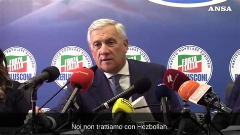 Mo Tajani Mai Stato Informato Che Nasrallah Volesse Una Tregua