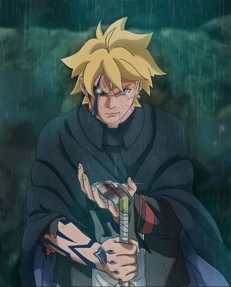 Boruto Karma Jougan Ilustrasi Komik Gambar Animasi Kartun Gambar