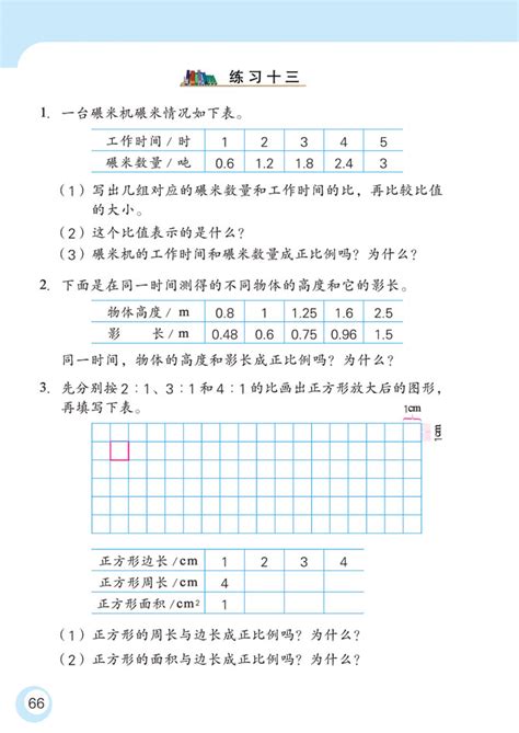 苏教版六年级数学课本十二册：正比例和反比例比和比例奥数网