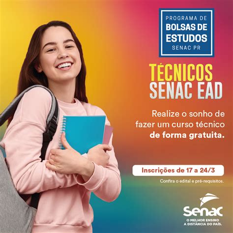 Senac Pr Oferta Mais De Mil Vagas Gratuitas Em Cursos T Cnicos