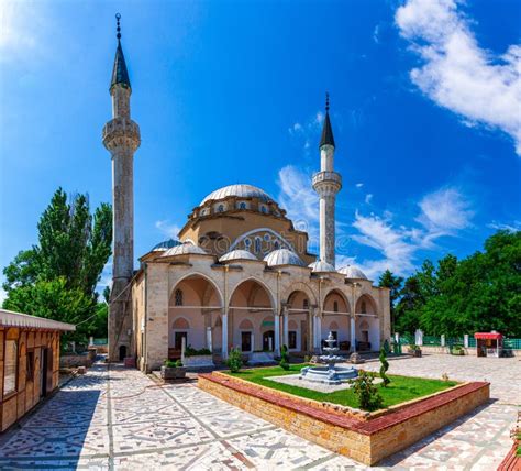 The Juma-Jami Mosque, the Largest Mosque of Crimea, is Located in ...