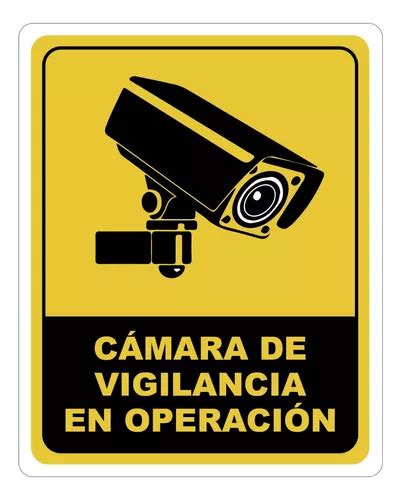 Señalamiento Letrero Cámara De Vigilancia 20x25 Cm en venta en Morelia