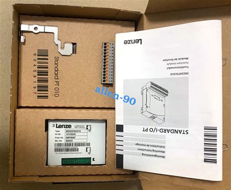 New Lenze E82zafsc010 Standard Io Pt Function Module Ebay