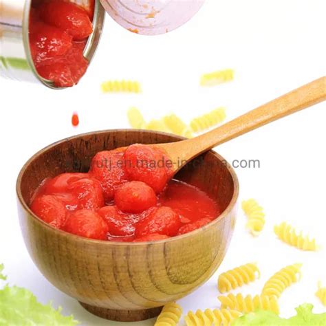 Canned Tomato Peeled Tomato In Tomato Juice From Factory Price Whole