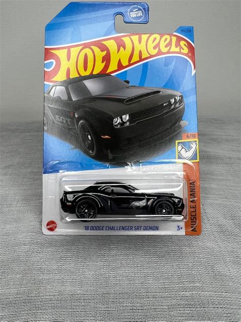 Hot Wheels Dodge Challenger Srt Demon Muscle Mania Etsy