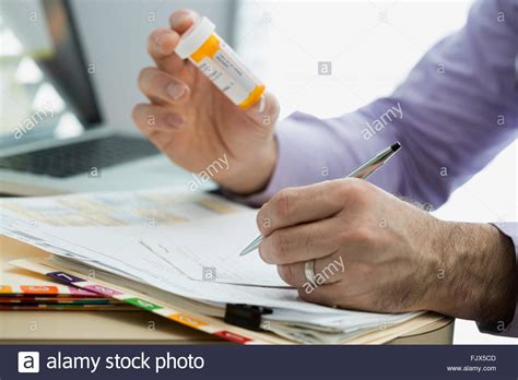 Prescription Record Hi Res Stock Photography And Images Alamy