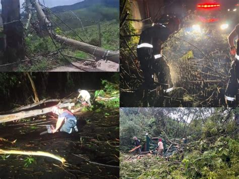 Jornal Minas Moradores de Macacos ficam ilhados e sem energia após