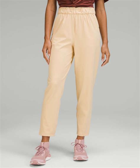 Lululemon Stretch High Rise Pant 7 8 Length Prosecco Lulu Fanatics