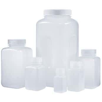 Cole Parmer Square Wide Mouth Plastic Bottles Ppco From Cole Parmer