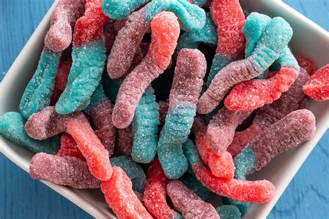 Trolli Sour Brite Crawlers Very Berry Sour Gummy Worms 28 8 Ounce