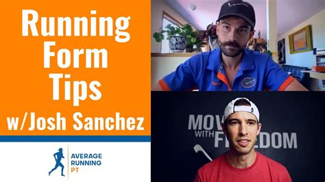 Running Form Tips W Dr Josh Sanchez DC In The Long Run Running